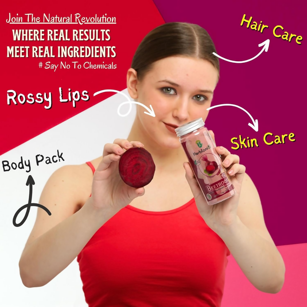 Herbtoniq Face Pack Powders - Aloe Vera, Potato, Beetroot, Tomato and Pomegranate - Dista