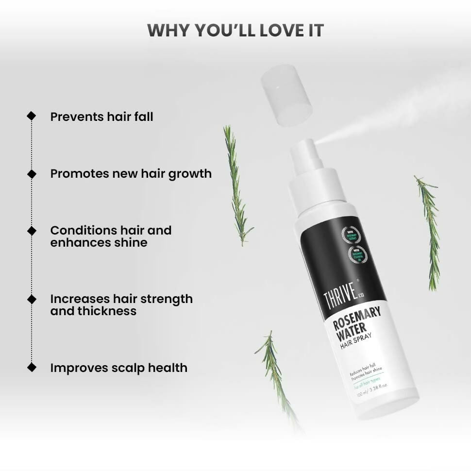 ThriveCo Rosemary Water Hair Spray For Hair Growth - Distacart