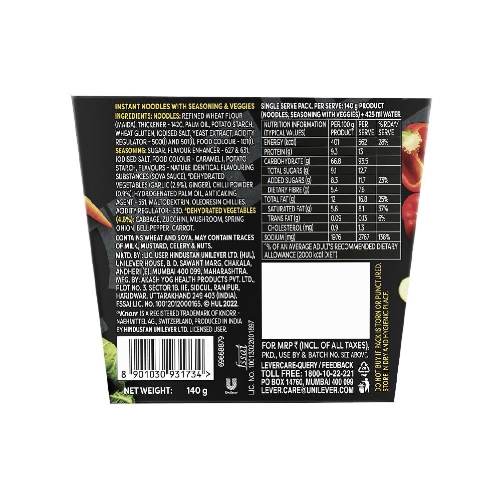 Knorr Korean Meal Pot Spicy Jjajangmyeon Ramen Noodles - Distacart