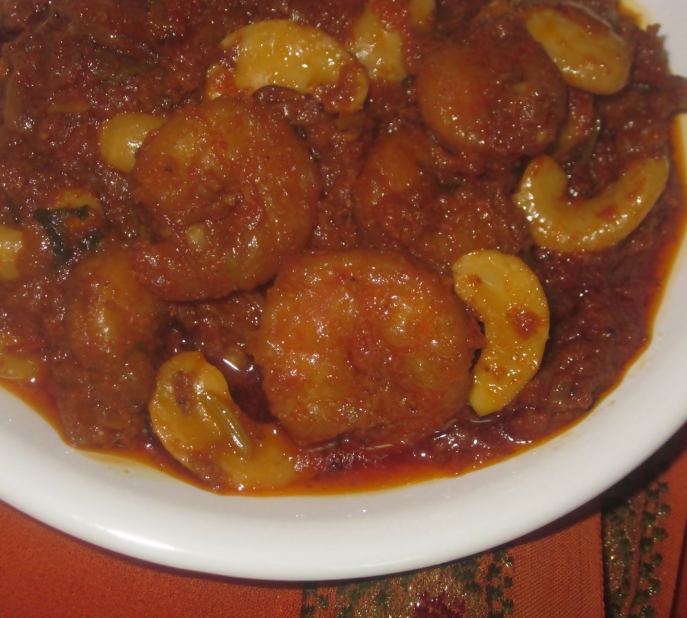Konaseema Kaju (Jeedipappu) Prawn Pickle - Distacart