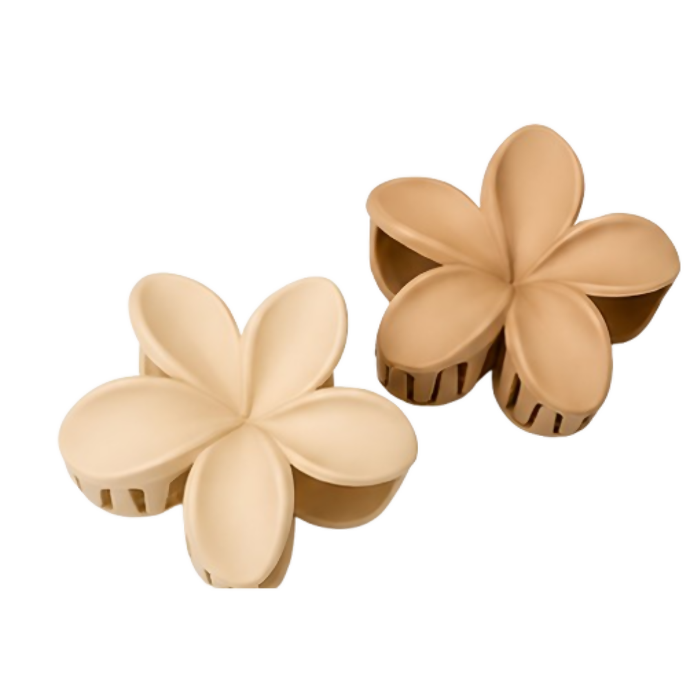 Bronson Professional Hair Claw Clips Medium Matte Flower Hair Clutcher - Dista