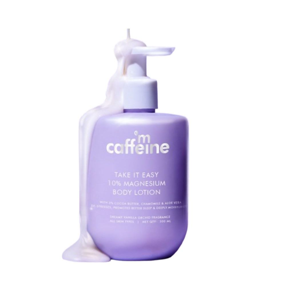 mCaffeine Take It Easy 10% Magnesium Body Lotion - Distacart