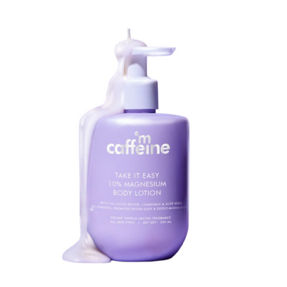 mCaffeine Take It Easy 10% Magnesium Body Lotion - Distacart