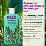 Thumbnail for PLIX The Plant Fix Rosemary Anti Hairfall Regime Advanced Shampoo & Conditioner - Distacart