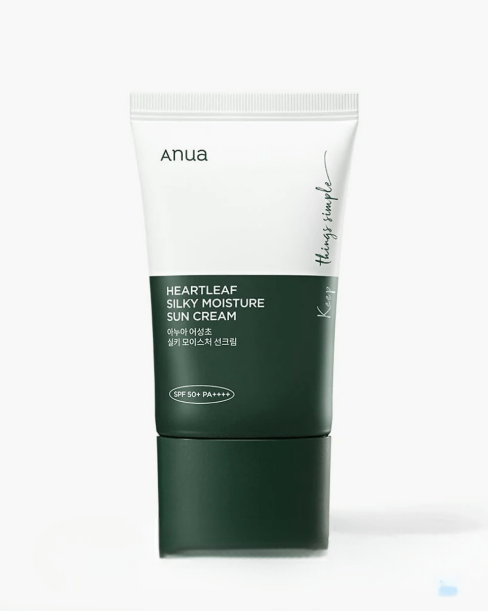 Anua Hearleaf Silky Moisture Suncream - Korean Skincare - Distacart