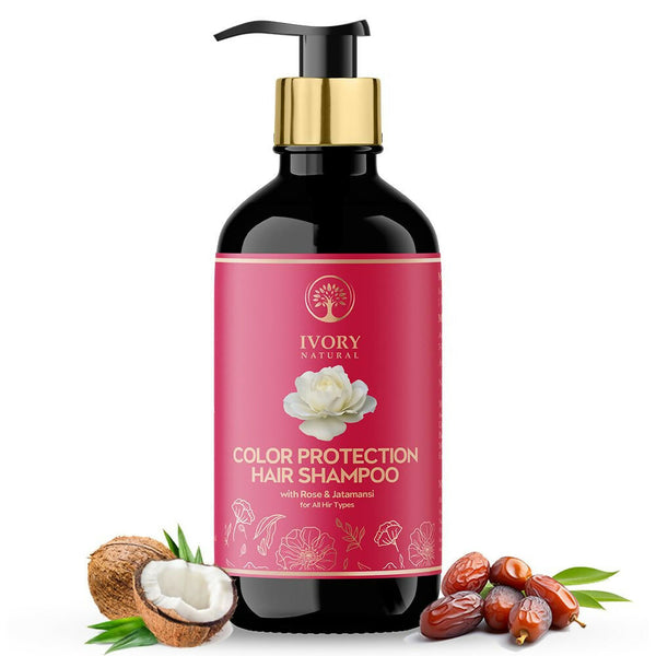 Ivory Natural Color Protection Hair Shampoo - Natural Solution For Coloured Hair - Distacart