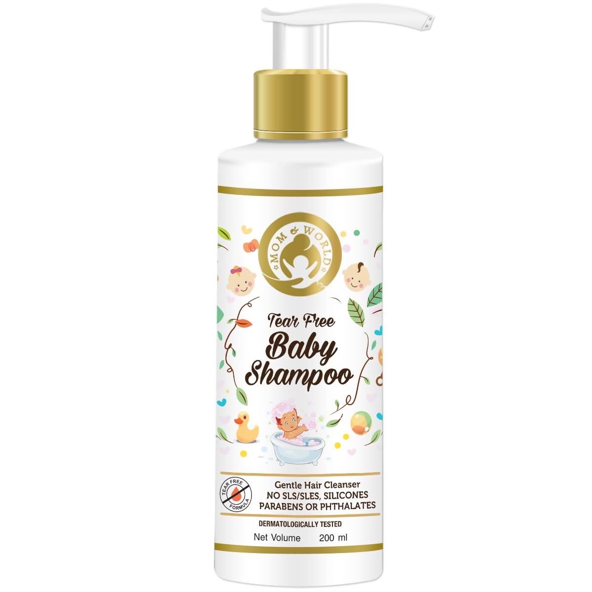 Mom & World Tear Free Baby Shampoo - Distacart