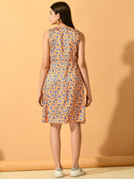 Thumbnail for Myshka Women's Yellow Wrap Party Dress - Distacart