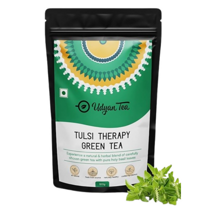 Udyan Tea Tulsi Therapy Green Tea - Dista