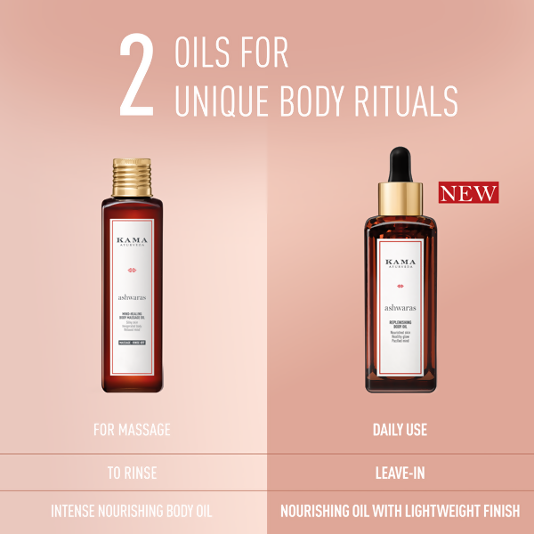 Kama Ayurveda Ashwaras Replenshing Body Oil - Distacart