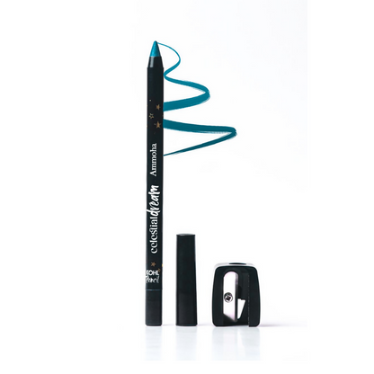 Ammoha Cosmetics Turquoise waterproof Kohl Pencil - Distacart