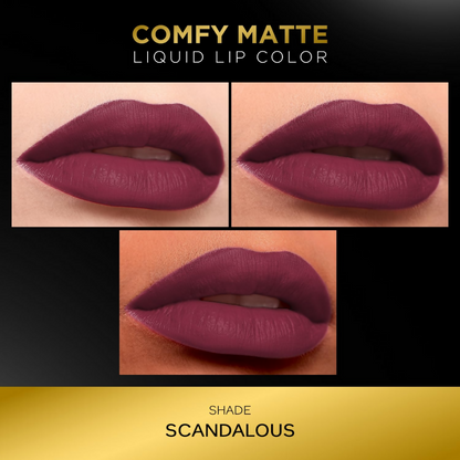 Faces Canada Comfy Matte Liquid Lipstick - Scandalous 34 - Distacart