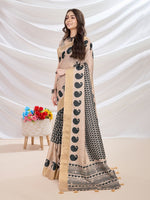 Thumbnail for Mitera Paisley Silk Blend Saree - Distacart