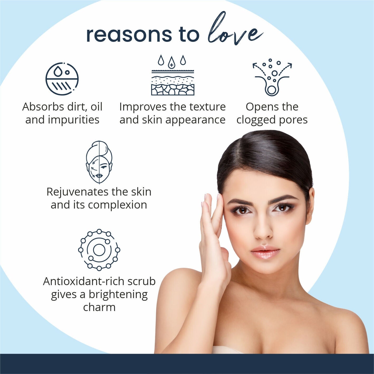Globus Naturals Revival Diamond Face Scrub, Suitable For All Skin Types - Distacart