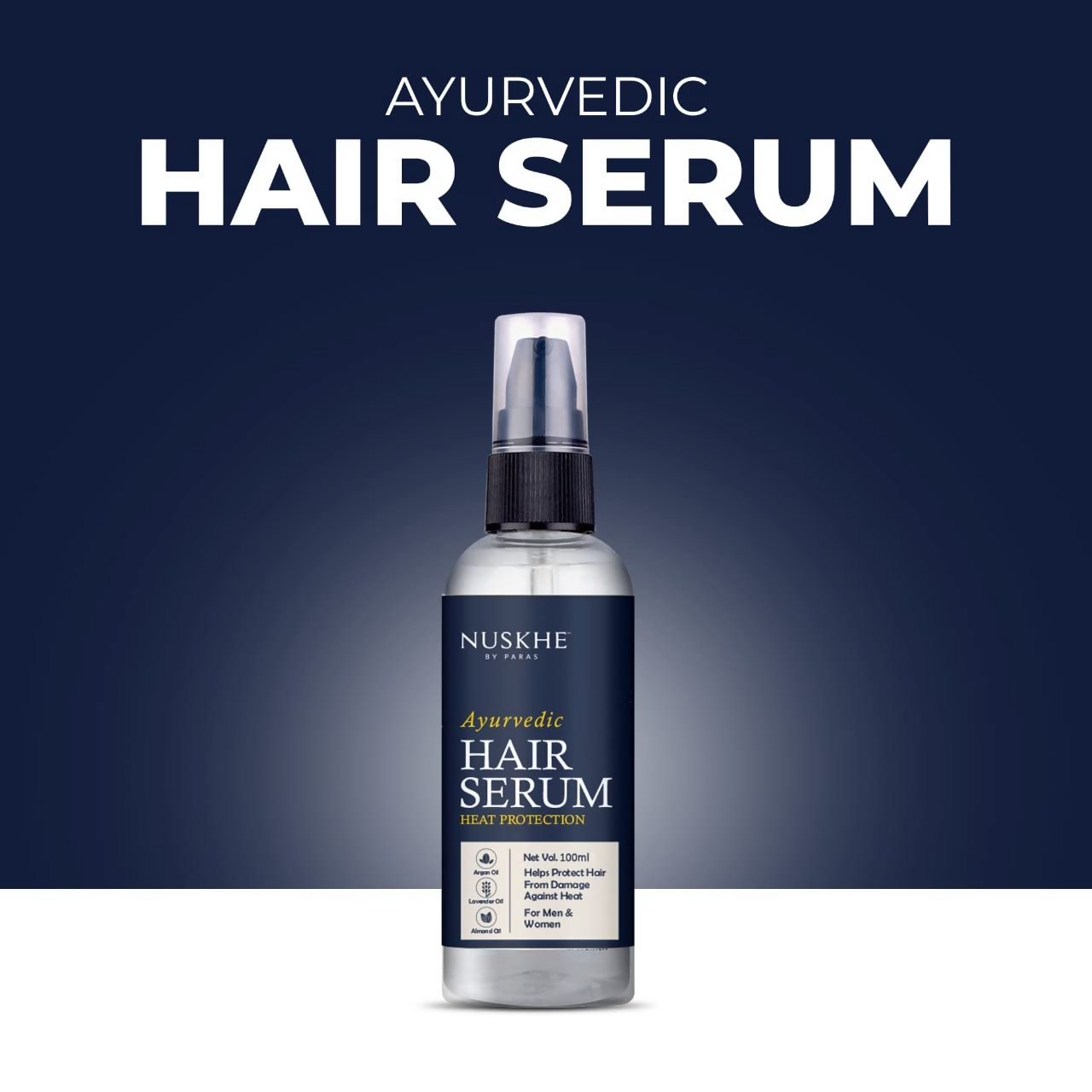 Nuskhe By Paras Hair Serum For Heat Protection - Distacart
