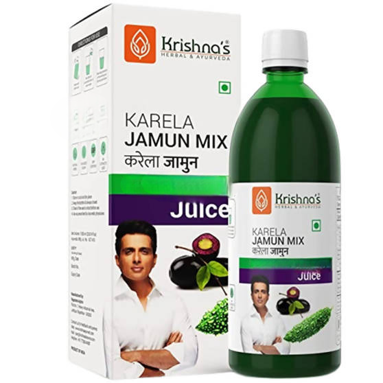 Krishna's Herbal & Ayurveda Karela Jamun Mix Juice - Distacart