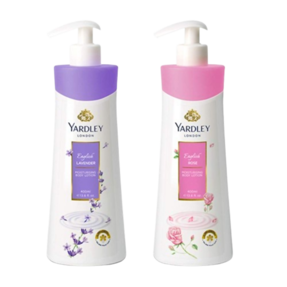 Yardley London - English Rose + English Lavender Hand & Body Lotion for Women - Distacart