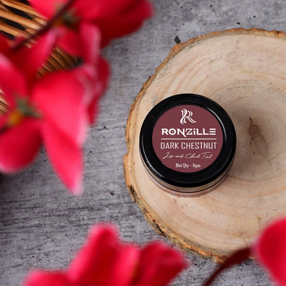 Ronzille Lip And Cheek Tint - Dark Chestnut - Dista