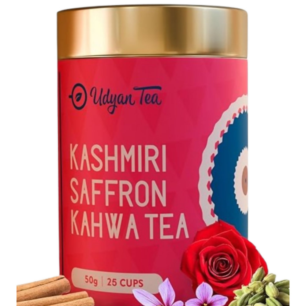 Udyan Tea Kashmiri Saffron Kahwa Green Tea - Dista