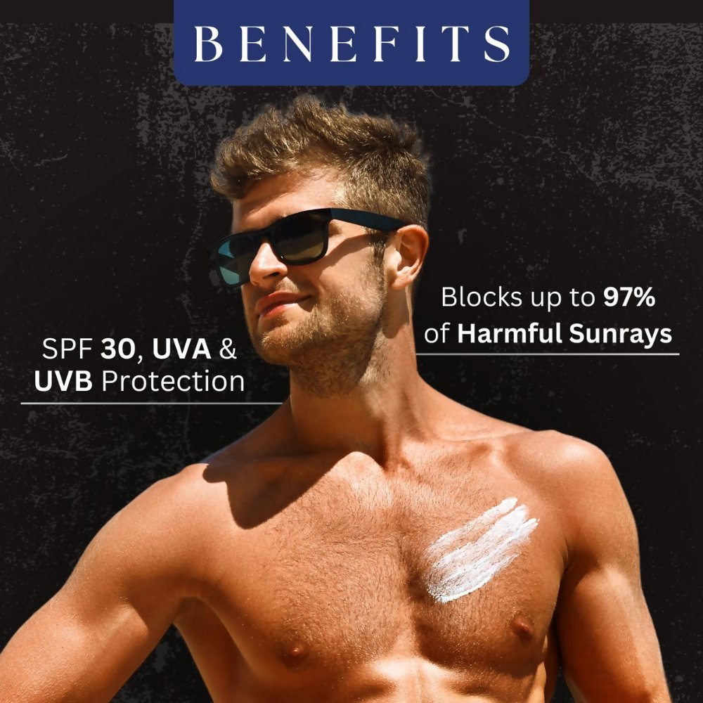 Amazing Earth Sunscreen for Men - SPF 30 Gel Cream