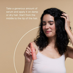 Thumbnail for Oteria Go-To Hair Serum Premium Anti Frizz Hair Serum - Enriched with B-Vitamins & Niacinamide - Distacart