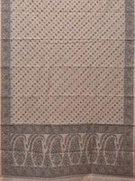 Thumbnail for White Cut Work Sico Cotton Saree with All Over Banaras Design - Global Threads - Distacart