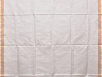 Thumbnail for White Uppada Silk Handloom Saree with Jamdani Pallu Design - Global Threads - Distacart