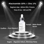Thumbnail for Dravida Organics 10% Niacinamide Serum - Dista