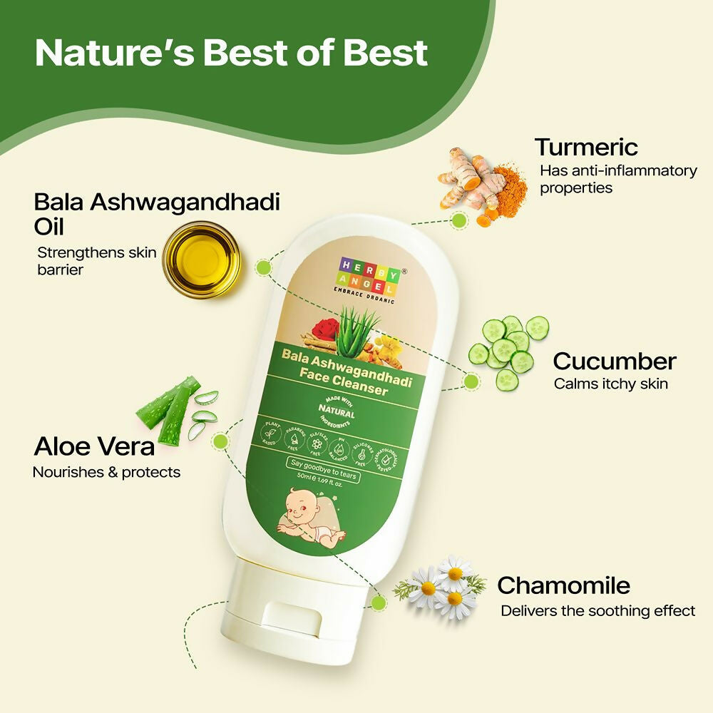 Herby Angel Face Cleanser for Kids
