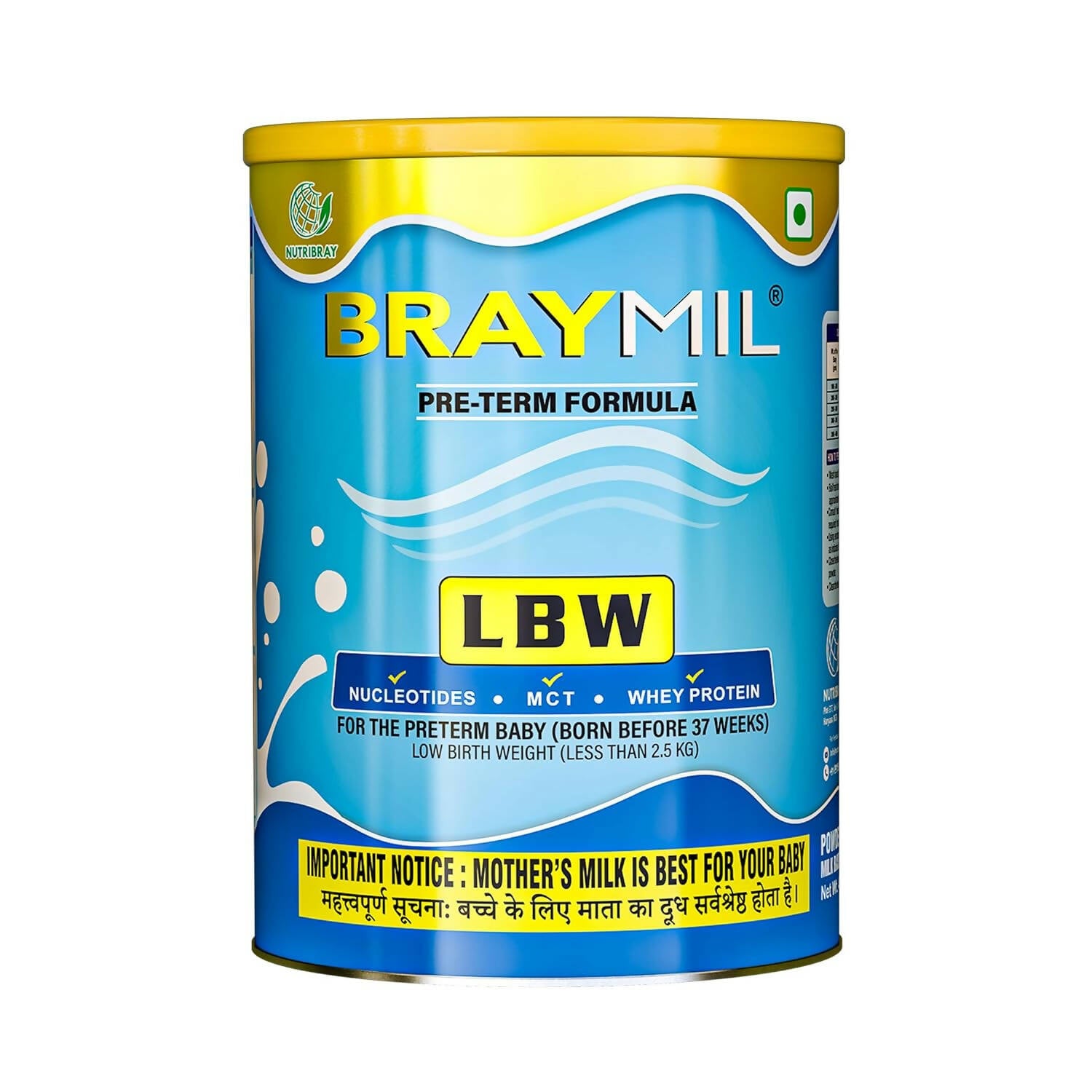 Braymil Pre-Term Formula LBW for the Preterm Baby Powder - Distacart