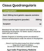 Thumbnail for Ayurvedashree Cissus 500mg Capsules - Distacart