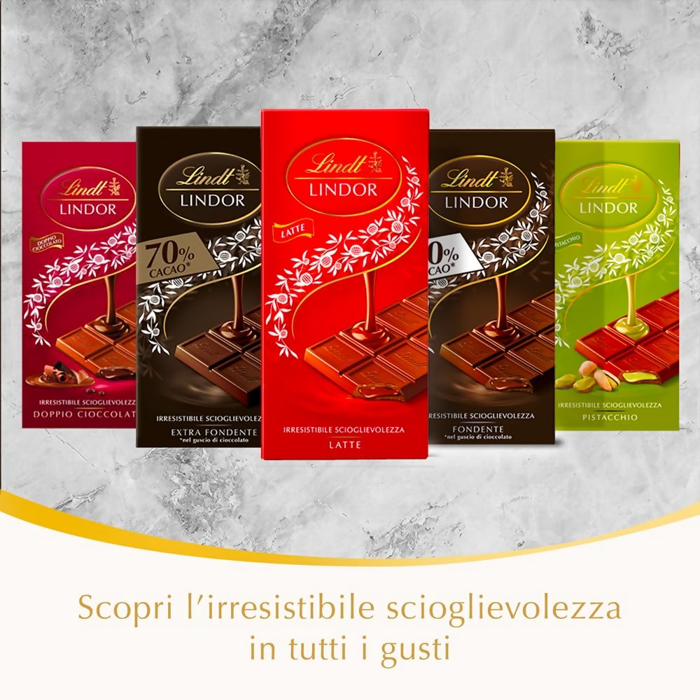 Lindt Lindor White Bar - White Chocolate - Dista