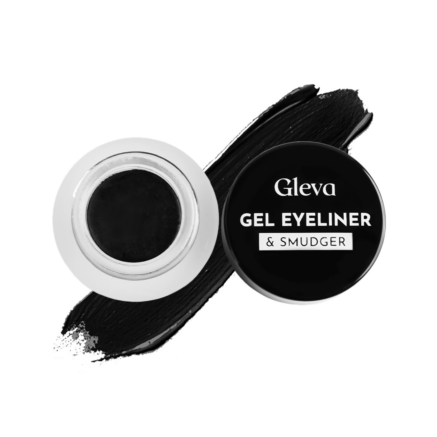 Gleva Compact Gel Eyeliner - Black - Distacart