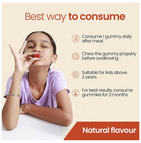 Thumbnail for Zingavita Chawanprash Gummies with Honey for Kids (2+ yrs) Natural Flavor - Distacart