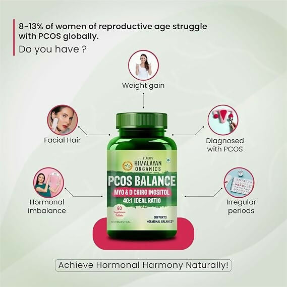 Himalayan Organics Vlado’s PCOS Supplement For Women