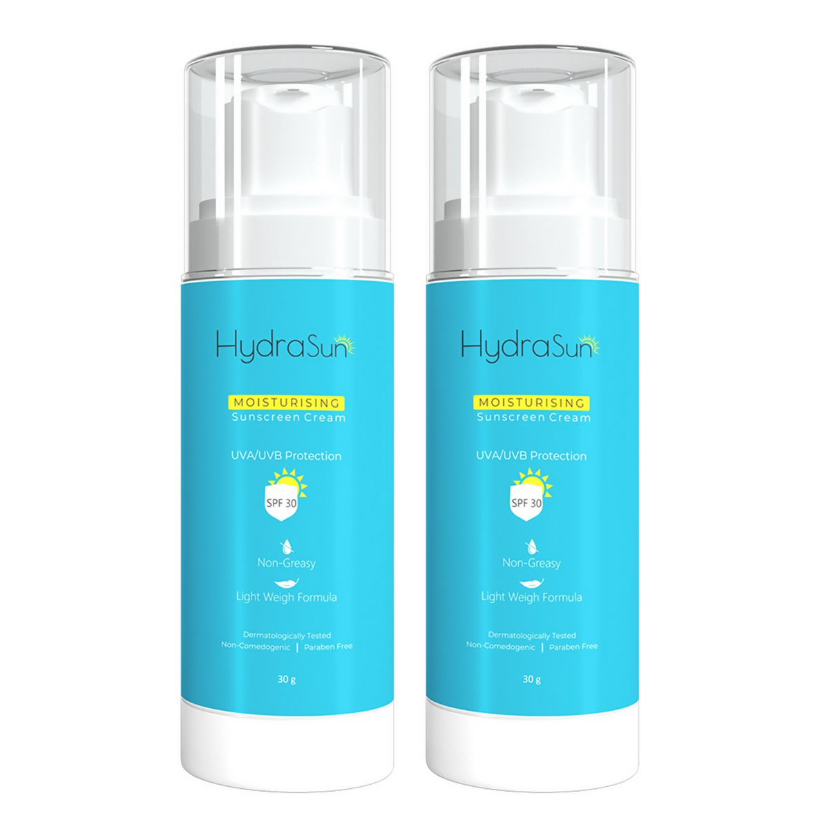 Hydrasun Moisturising Sunscreen Cream - Distacart