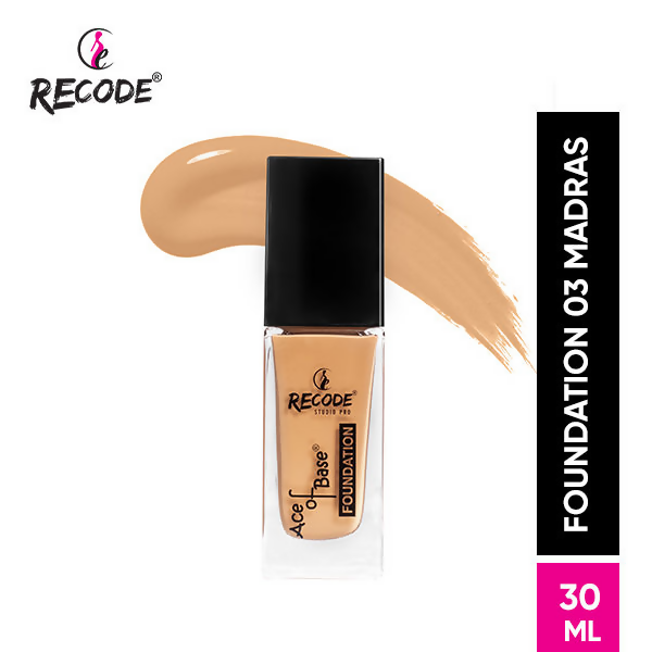 Recode Ace Of Base Foundation - 03 Madras - Distacart
