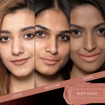 Faces Canada Weightless Matte Finish Lipstick - Buff Nude 05 - Distacart