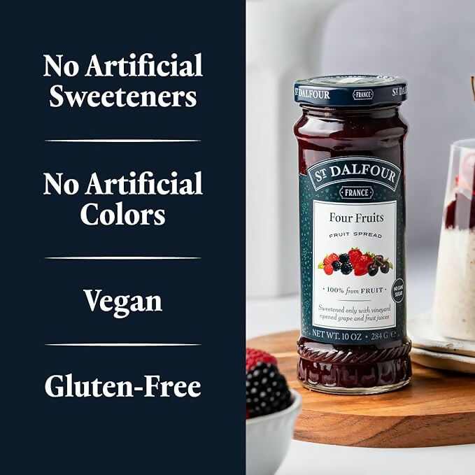ST. DALFOUR Four Fruits Fruit Spread - Dista