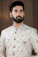 Thumbnail for Joban Fashion Men's Base Off-White TR Kurta with Pyjama - Distacart