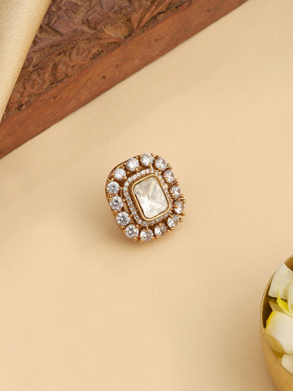 Ruby Raang Silken Floral Hair Pin - Distacart