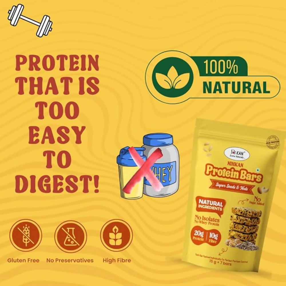 NIHKAN Superseeds & Nuts Protein Mini Bars - Dista