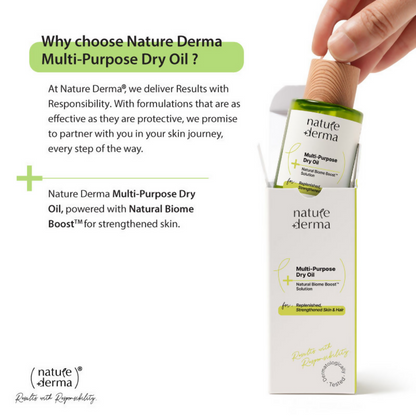 Nature Derma Multi-Purpose Dry Oil - Distacart