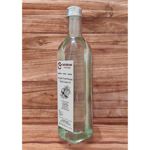 Satjeevan Organic Stone-Pressed Virgin Coconut Oil