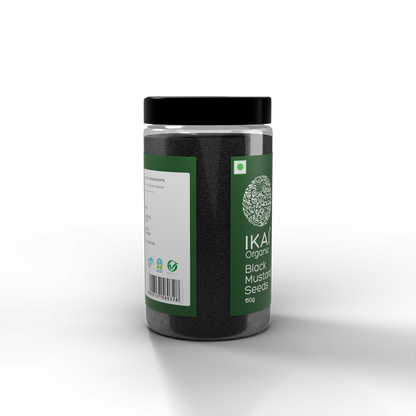 1 - Organic Black Mustard Seeds - 150g
