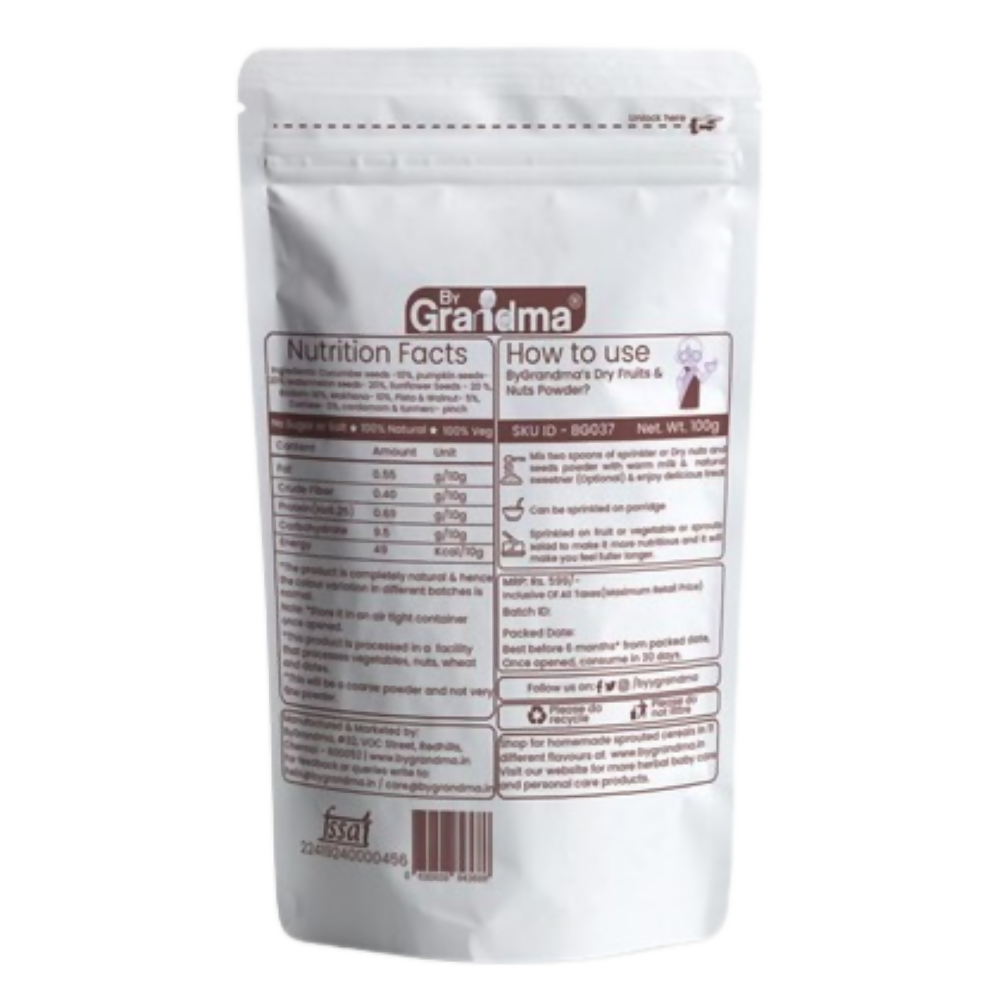 By Grandma Dry Nuts & Seeds Sprinkler Powder Mix - Distacart