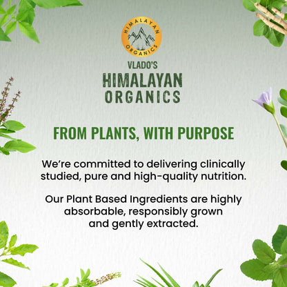 Himalayan Organics Vlado’s Plant Based 600iU Supplement Vitamin D3 + K2 - Distacart
