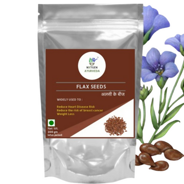 Nxtgen Ayurveda Flax Seeds (Alsi Beej) - Distacart