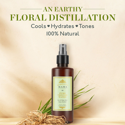 Kama Ayurveda Mini Pure Vetiver Water - Distacart