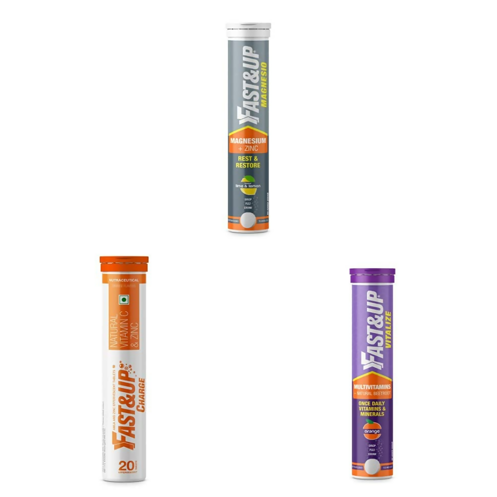 Fast&Up Immunity & Vitalize Multivitamin Tablets - Distacart